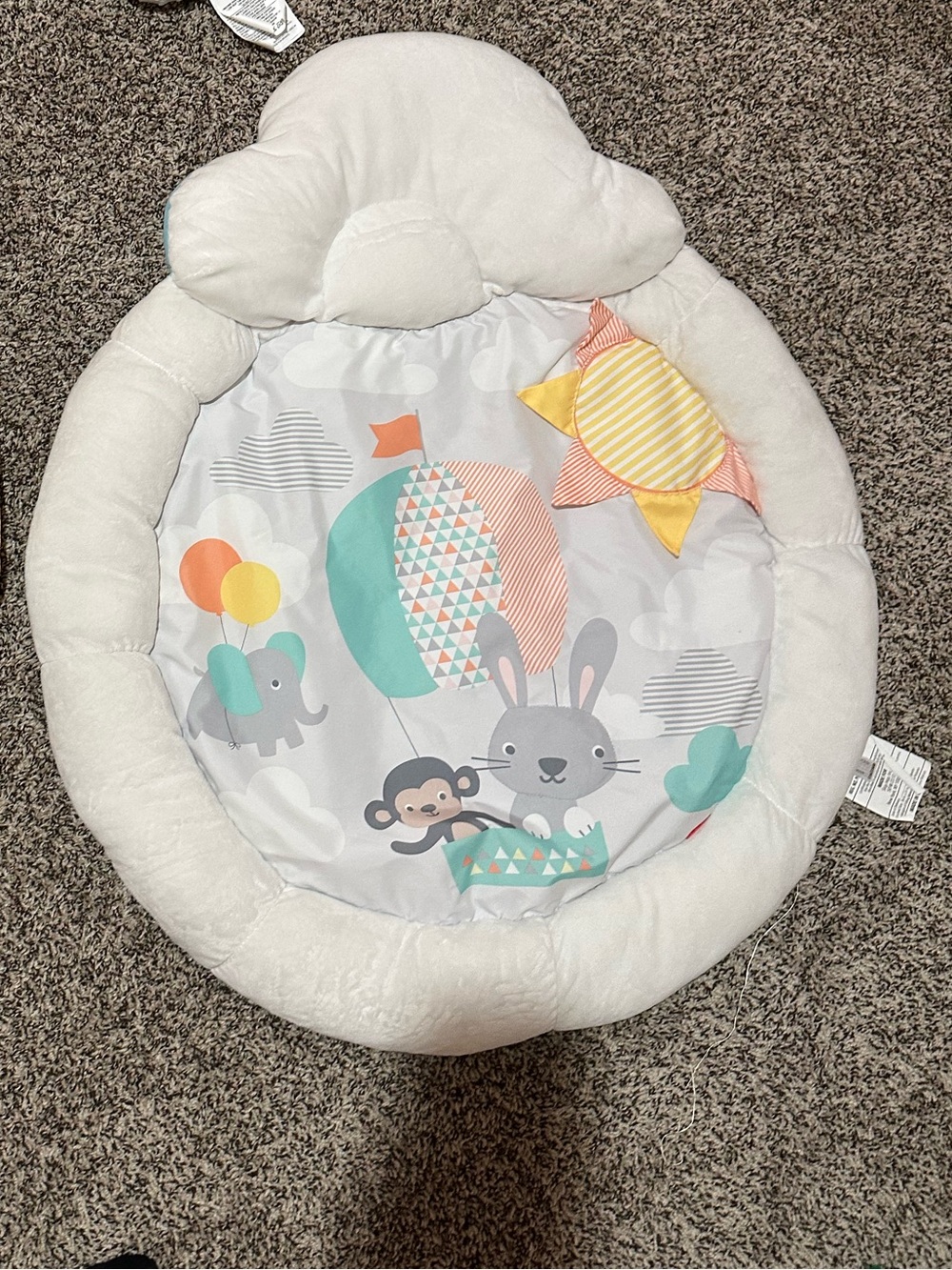 Plush Cloud Baby Play Mat